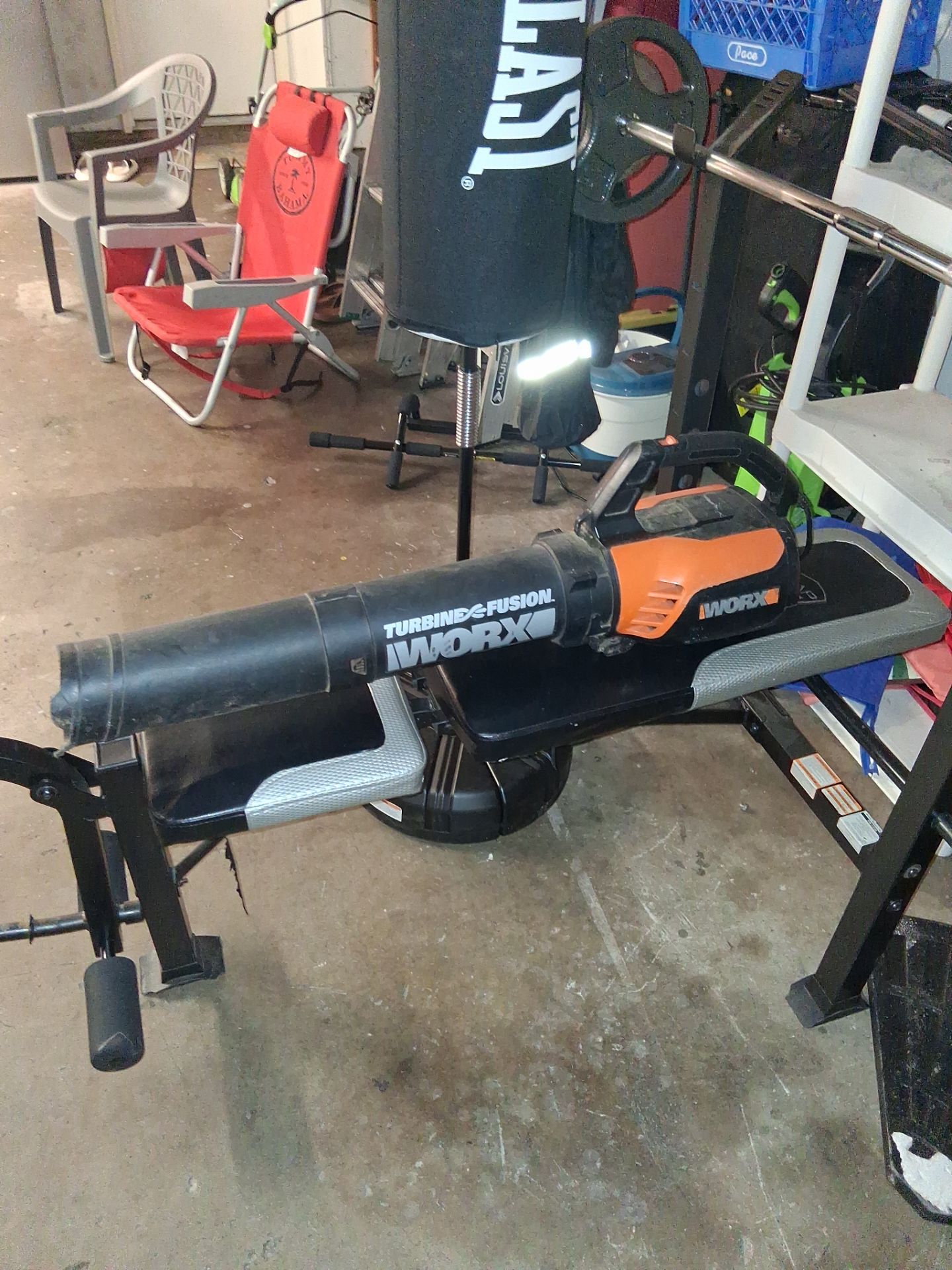Turbine fusion works blower slash mulch