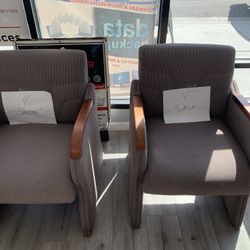Beige Office Chairs $50ea