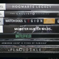 PS5 Games (Read Description)