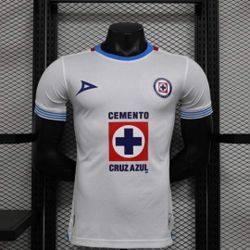 Camisa De Cruz Azul Visitante Version Jugador