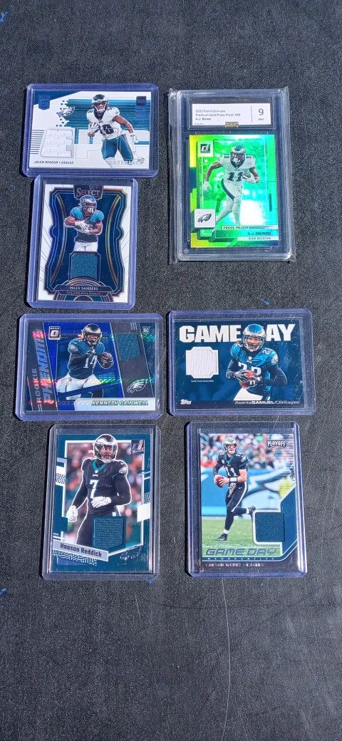 Philadelphia Eagles Football Cards