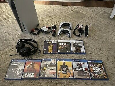 Playstation  5 Bundle With Games 