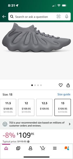 adidas Yeezy 450 Shoes Kids 13k