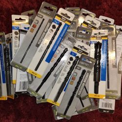 Bulk Lot Of 54 Assorted TrueValue Master Mechanic Percussion Rotary Hammer Drill Bits