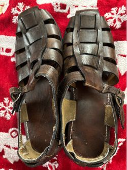 Leather shoes