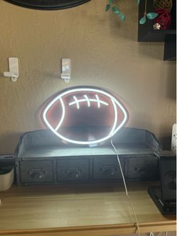 Football light up room decor