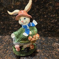 Easter Bunny Figurine – Large Resin Rabbit Decor