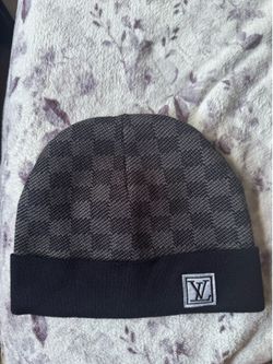 black beanie