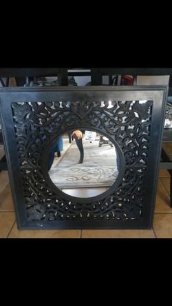 Wrought Iron Mirror