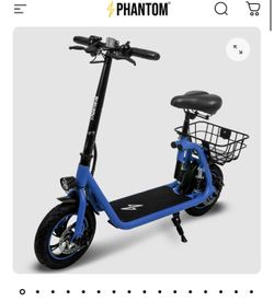 Phantom GOGO Electric Seated Scooter For Sale 