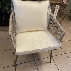 Indoor - Outdoor Wicker Bistro Chair