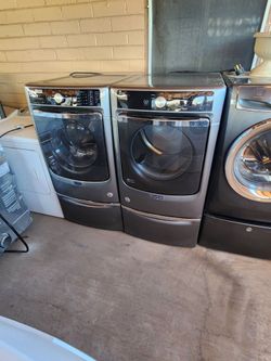 maytag steam washers and dryer electric