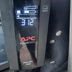 APC Back-UPS Pro 1000VA UPS Battery Backup & Surge Protector, BX1000M Backup Battery Power Supply