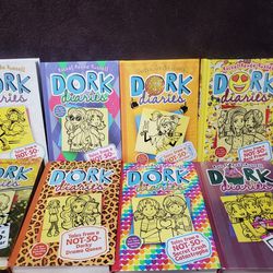 Lot Of Dork Diary Books