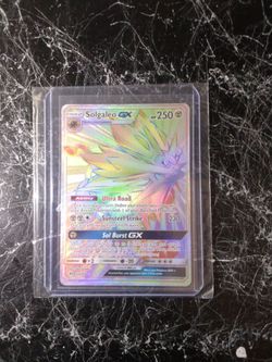 Solgaleo GX Full Art Pokémon Card 155/149