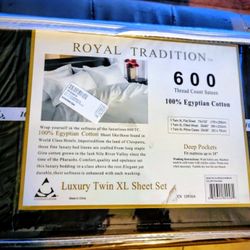 Luxury Twin XL Sheets Set