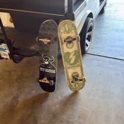 Two Really Nice Skateboards