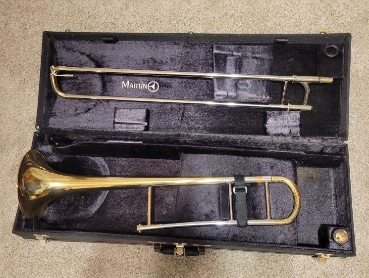 Martin Prof Tenor Trombone Plus Extras