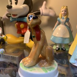 Disney Pluto Collectible Figurine Musical 