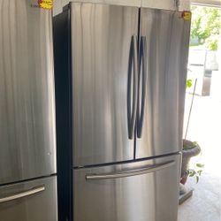 Samsung Refrigerator French Door Stainless Steel 