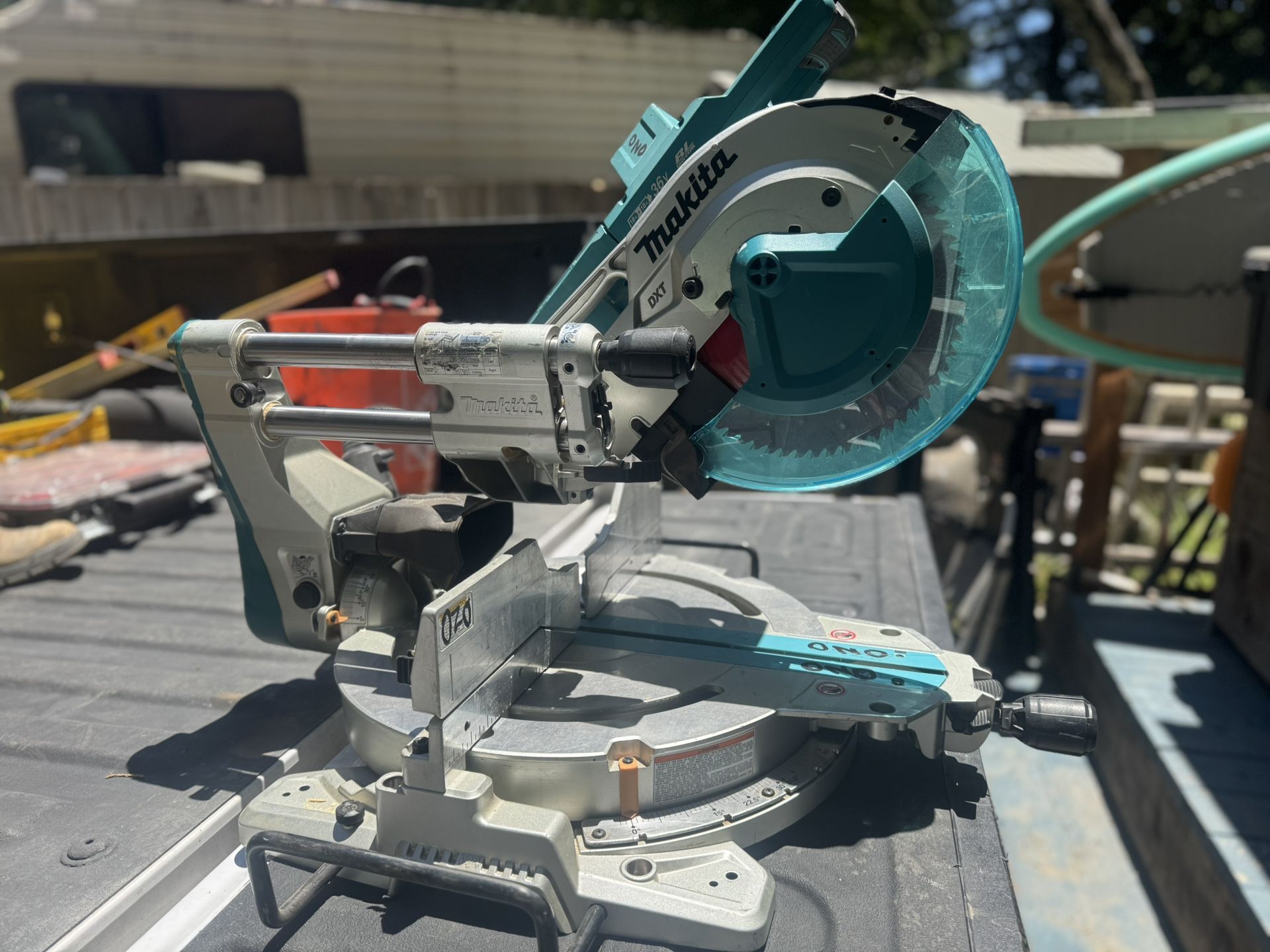 Cordless 10” Makita With Two Batteries And Charger