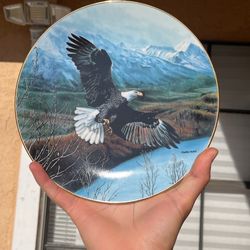 “FREEDOM” Plate By artist CHARLES FRACÉ