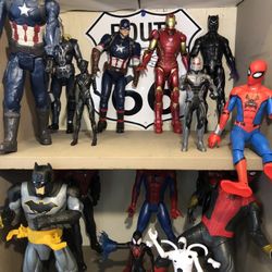 Marvel Thor Spider-Man Ironman Batman Action Figures Toys