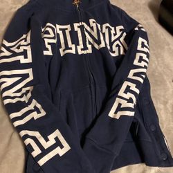Blue Color Victoria Secret Sweater Size XS But It Fits Like Small And Medium As Well 