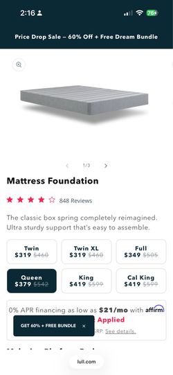 Mattress Foundation (QUEEN)