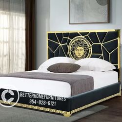 New Versace Bed frames in Box! Shop Now, Pay Later — No Credit Needed! Wholesale Prices Direct to You! 