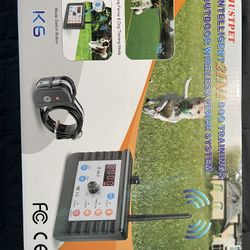 Dog Wireless Fence & Training Collar 2-in-1 System