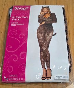 Spirit Running Wild Leopard Costume Medium