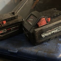 Milwaukee M18 5.0 & 6.0 Battery