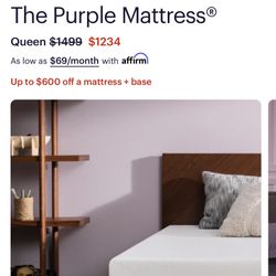 Purple Mattress Queen Size