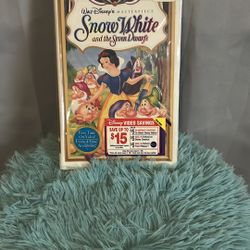 Unopened Snow White VHS 