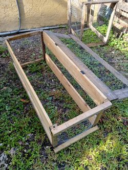 Outdoor pet enclosure, chicken run, rabbit hutch