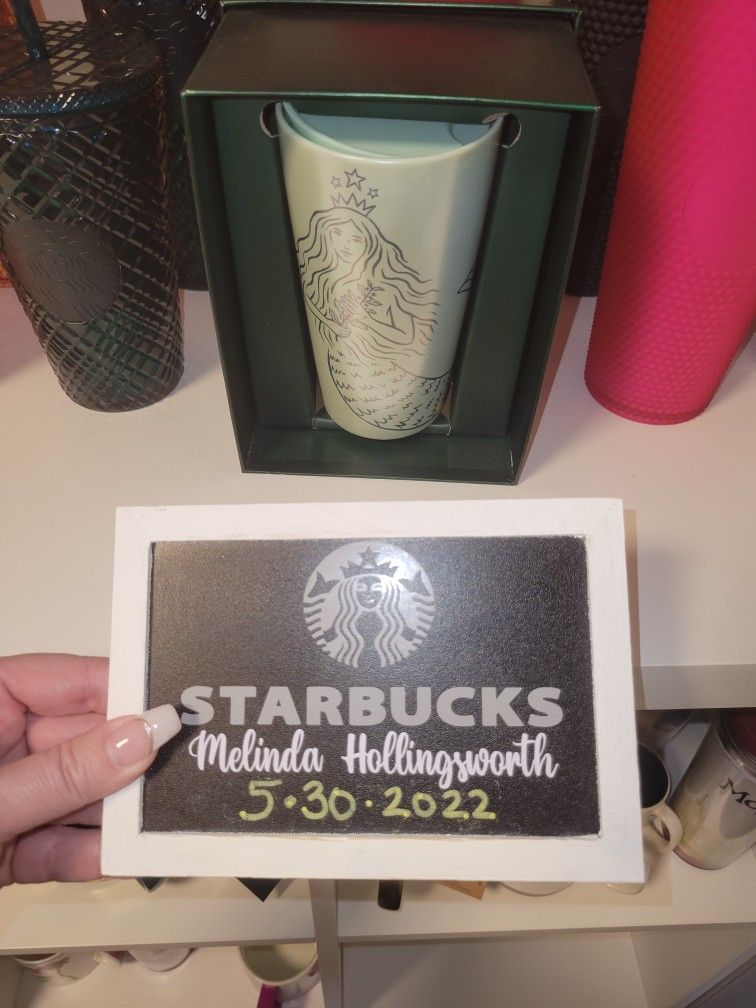Brand New Starbucks 50th anniversary Ceramic Hot Cup.
