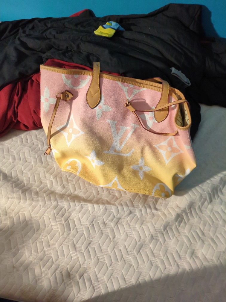limited edition light pink Louis Vuitton bag