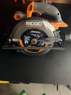 Ridgid 6 1/2 circular saw - $110