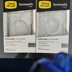 2 Brand New Otterbox Symmetry + Series For Apple IPhone 14/15 Pro Max.