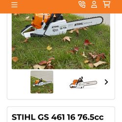 STIHL GS461 SAW 