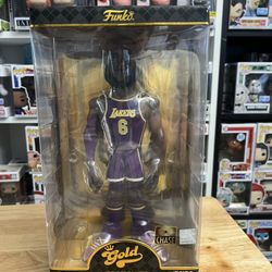 CHASE 12-Inch Lebron James Funko Gold NBA Lakers Los Angeles 6 Basketball Purple