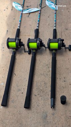 3 Shimano Tld 25 Reels/New lines/New Hurricane Rod