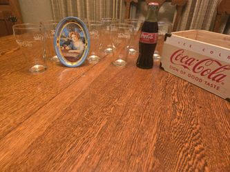 Vintage Coca-Cola Collection including Broncos Super Bowl  commerative Coke Bottle