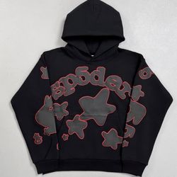 Sp5der Black Beluga Hoodie