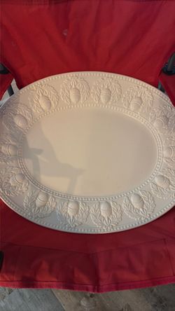 22 1/2” Porcelain serving tray