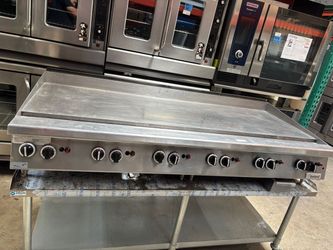 72" Thermostatic Gas Griddle Garland GTGG72-GT72M Spark Ignition 1" Plate #5442