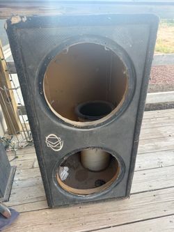 Subwoofer box