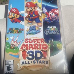 Super Mario 3D All-stars  Nintendo Switch Games 