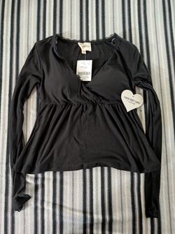 Teens Black Longsleeve